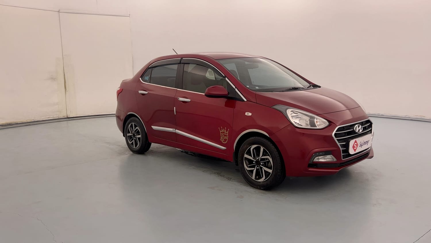Used 2019 Hyundai Xcent S Petrol Manual exterior RIGHT FRONT CORNER VIEW