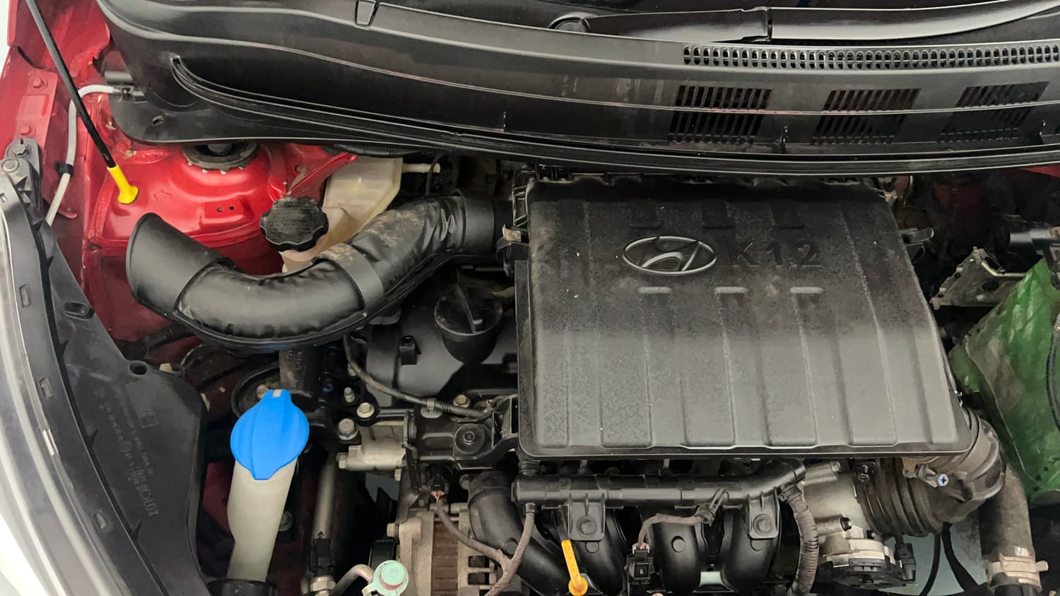 Used 2019 Hyundai Xcent S Petrol Manual engine ENGINE RIGHT SIDE VIEW