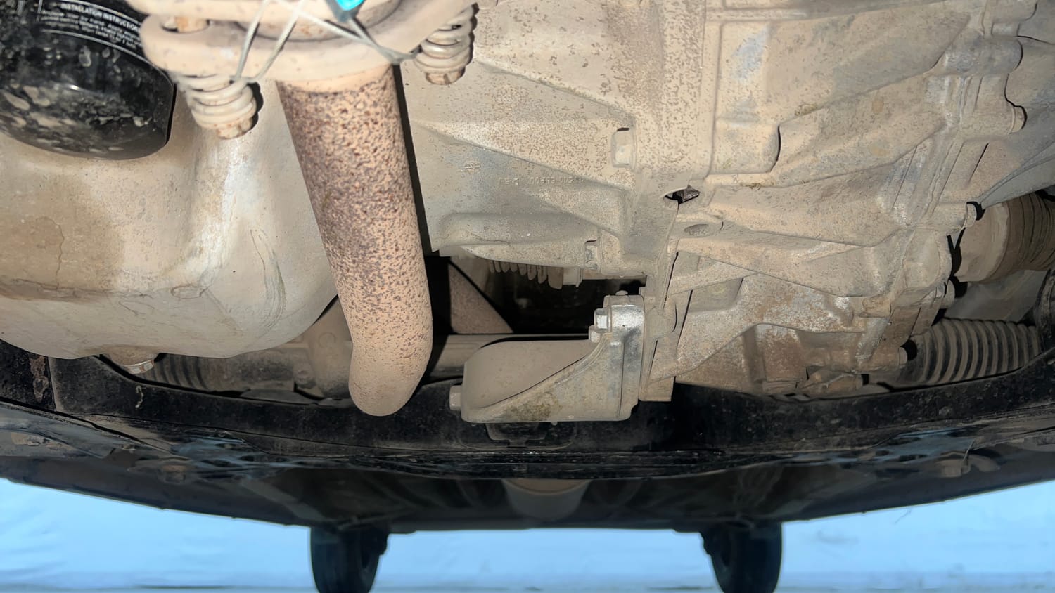Used 2019 Maruti Suzuki Wagon R ZXi 1.2 AMT Petrol Automatic extra FRONT LEFT UNDERBODY VIEW