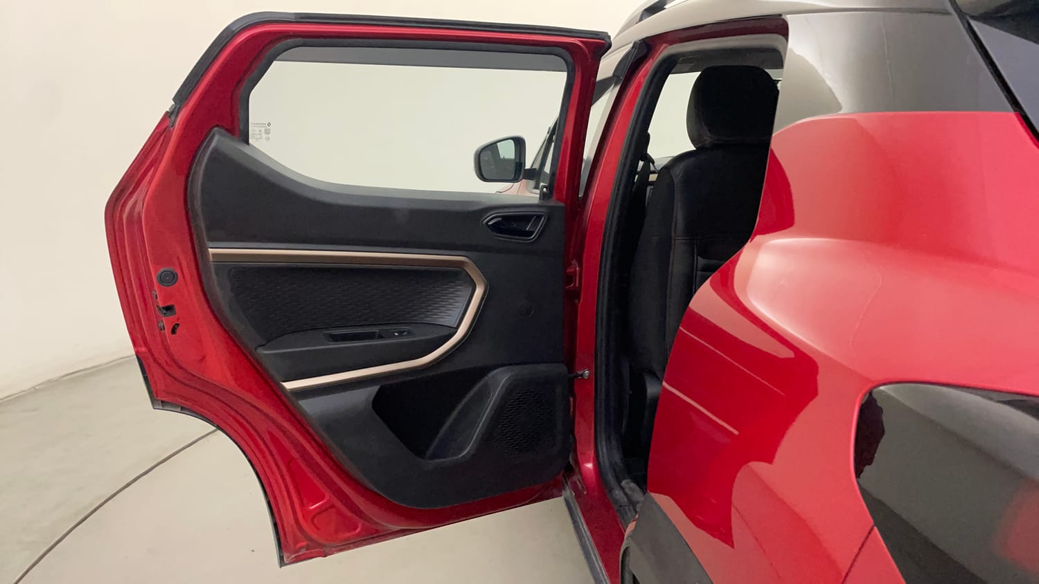 Used 2023 Renault Kiger RXT MT Petrol Manual interior LEFT REAR DOOR OPEN VIEW