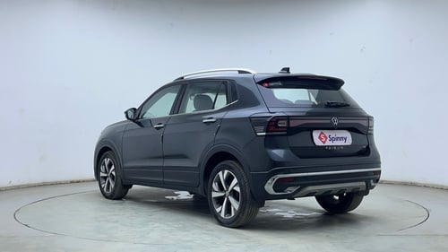 Used 2023 Volkswagen Taigun Topline 1.0 TSI MT Petrol Manual exterior LEFT REAR CORNER VIEW