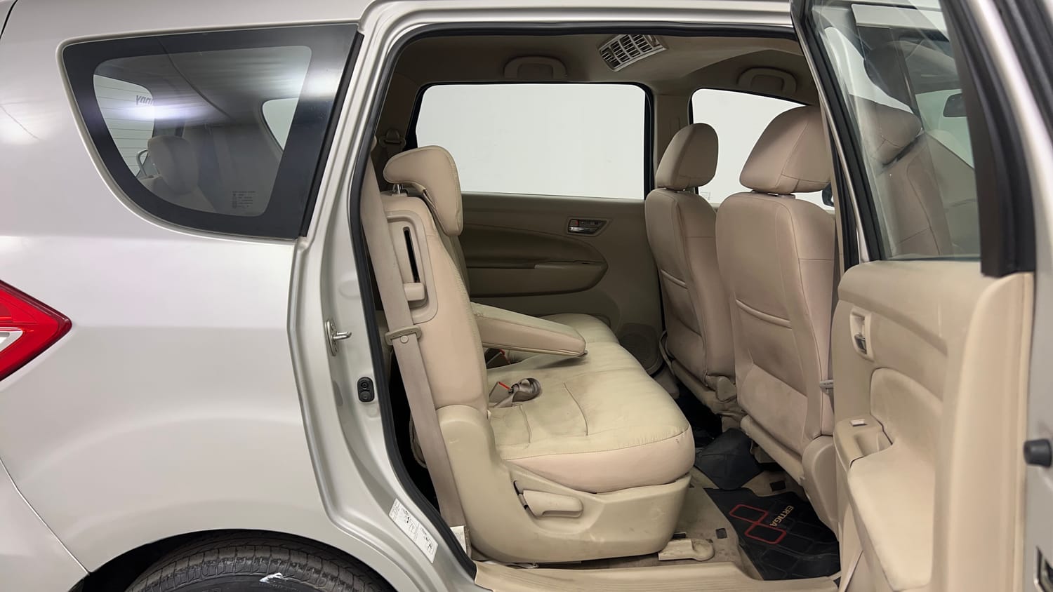 Used 2018 Maruti Suzuki Ertiga ZXI+ Petrol Manual interior RIGHT SIDE REAR DOOR CABIN VIEW