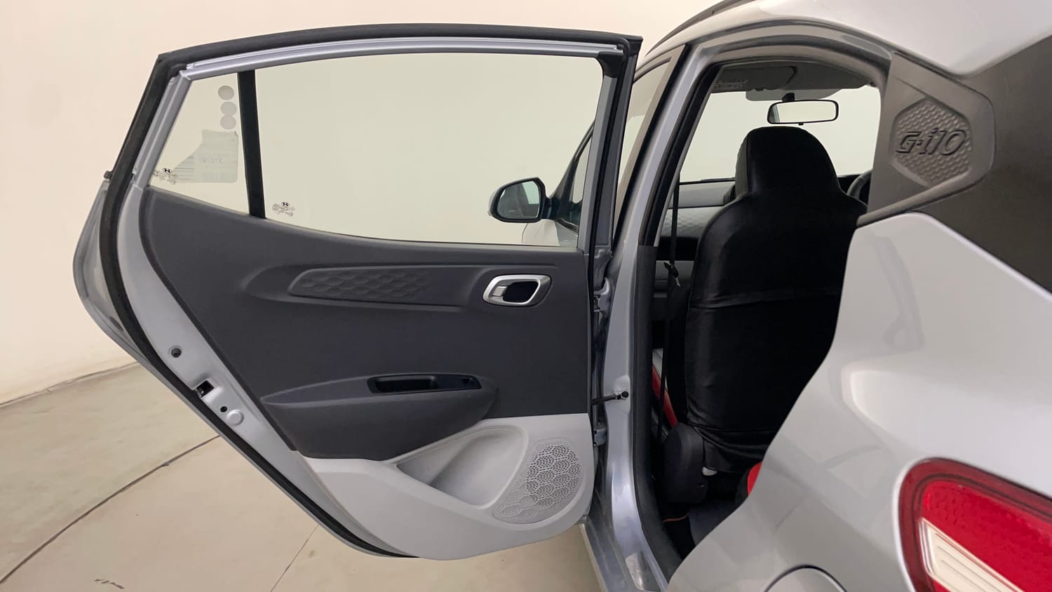 Used 2022 Hyundai Grand i10 Nios Sportz AMT 1.2 Kappa VTVT Petrol Automatic interior LEFT REAR DOOR OPEN VIEW