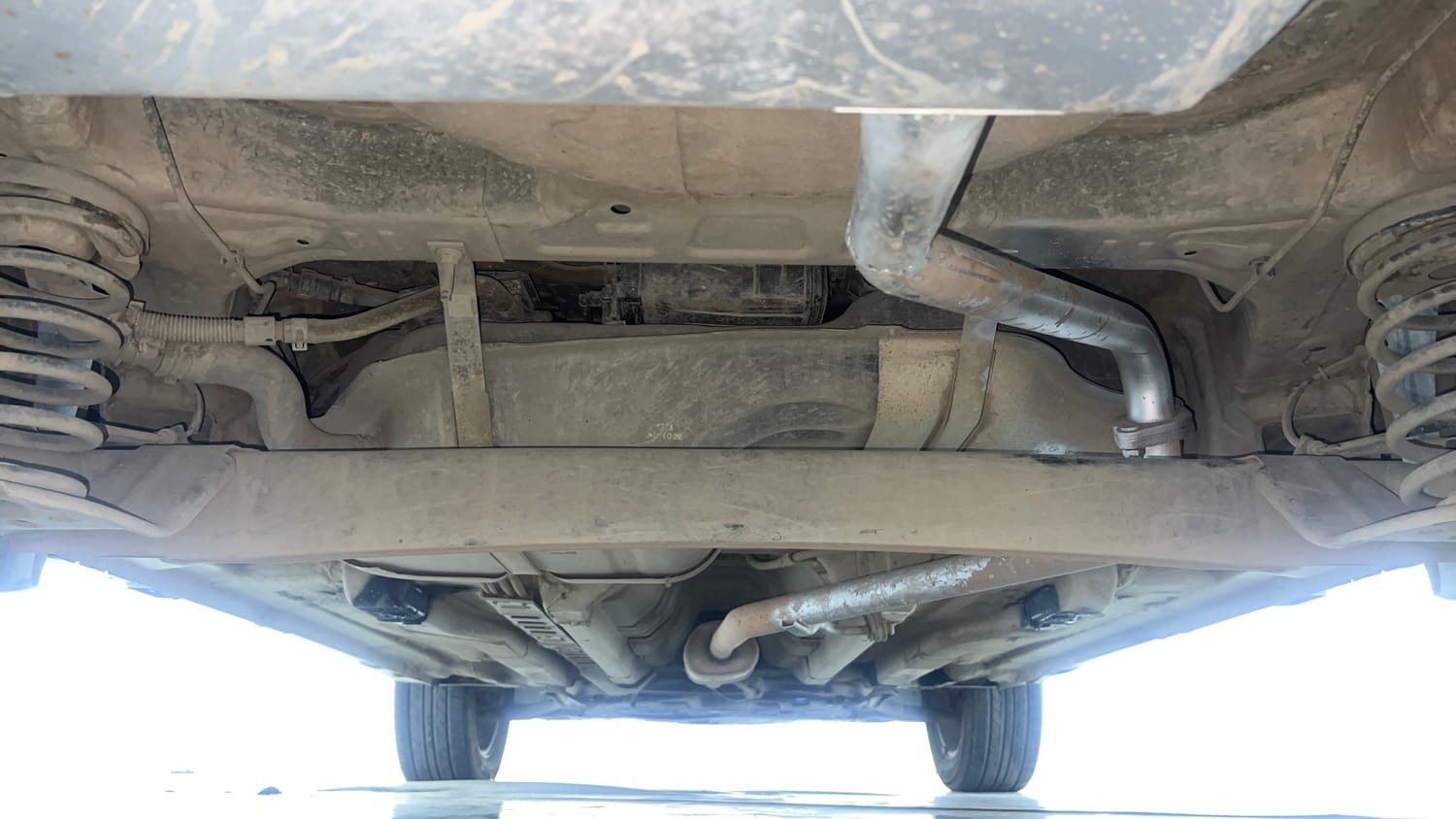 Used 2018 Hyundai Creta SX Plus 1.6 AT Petrol Petrol Automatic extra REAR UNDERBODY VIEW (TAKEN FROM REAR)