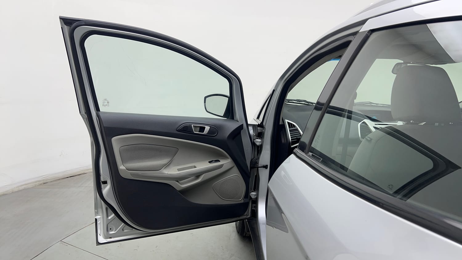 Used 2016 Ford EcoSport Titanium 1.5L Ti-VCT AT Petrol Automatic interior LEFT FRONT DOOR OPEN VIEW