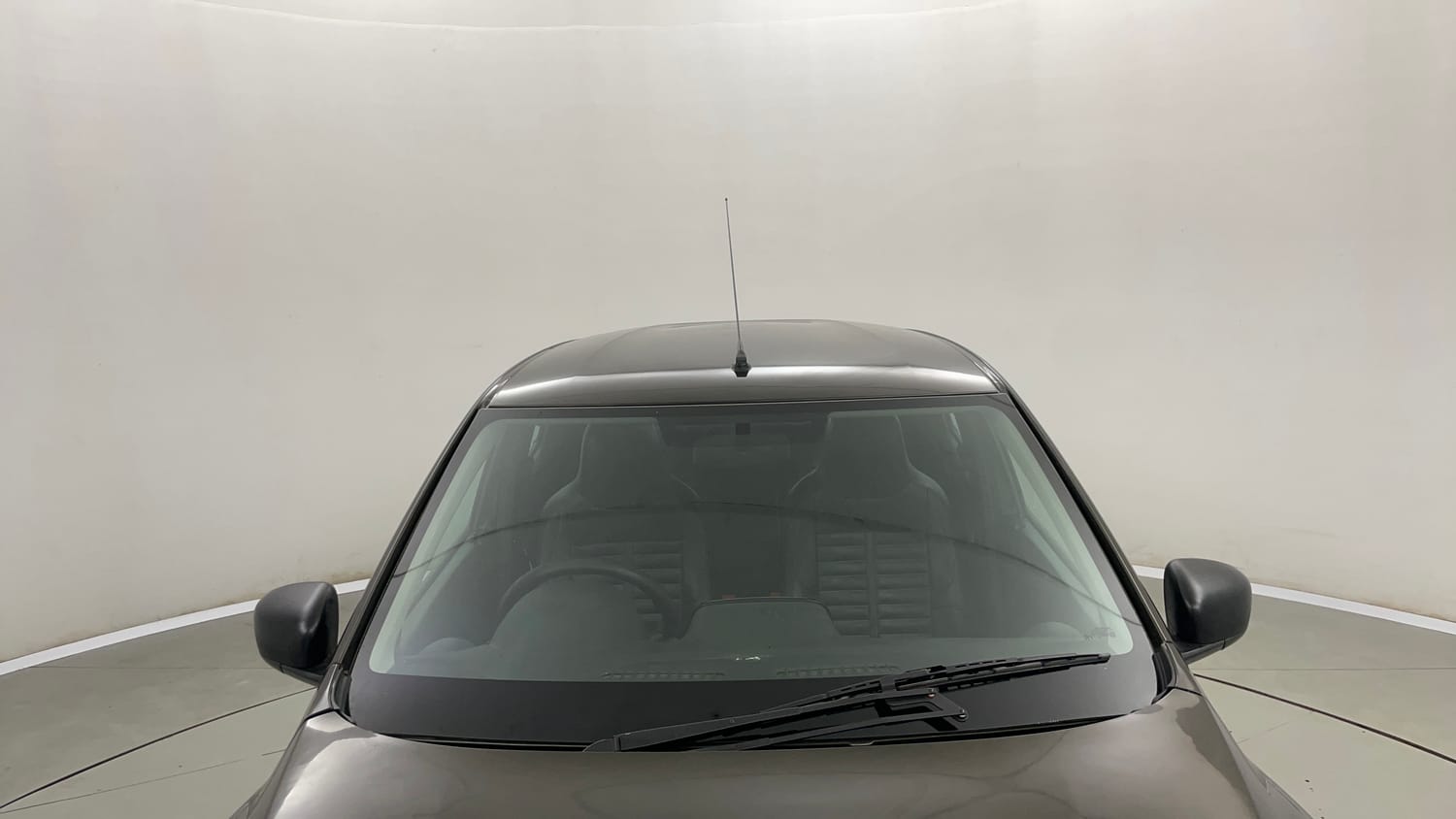 Used 2018 Renault Kwid RXL Petrol Manual exterior FRONT WINDSHIELD VIEW