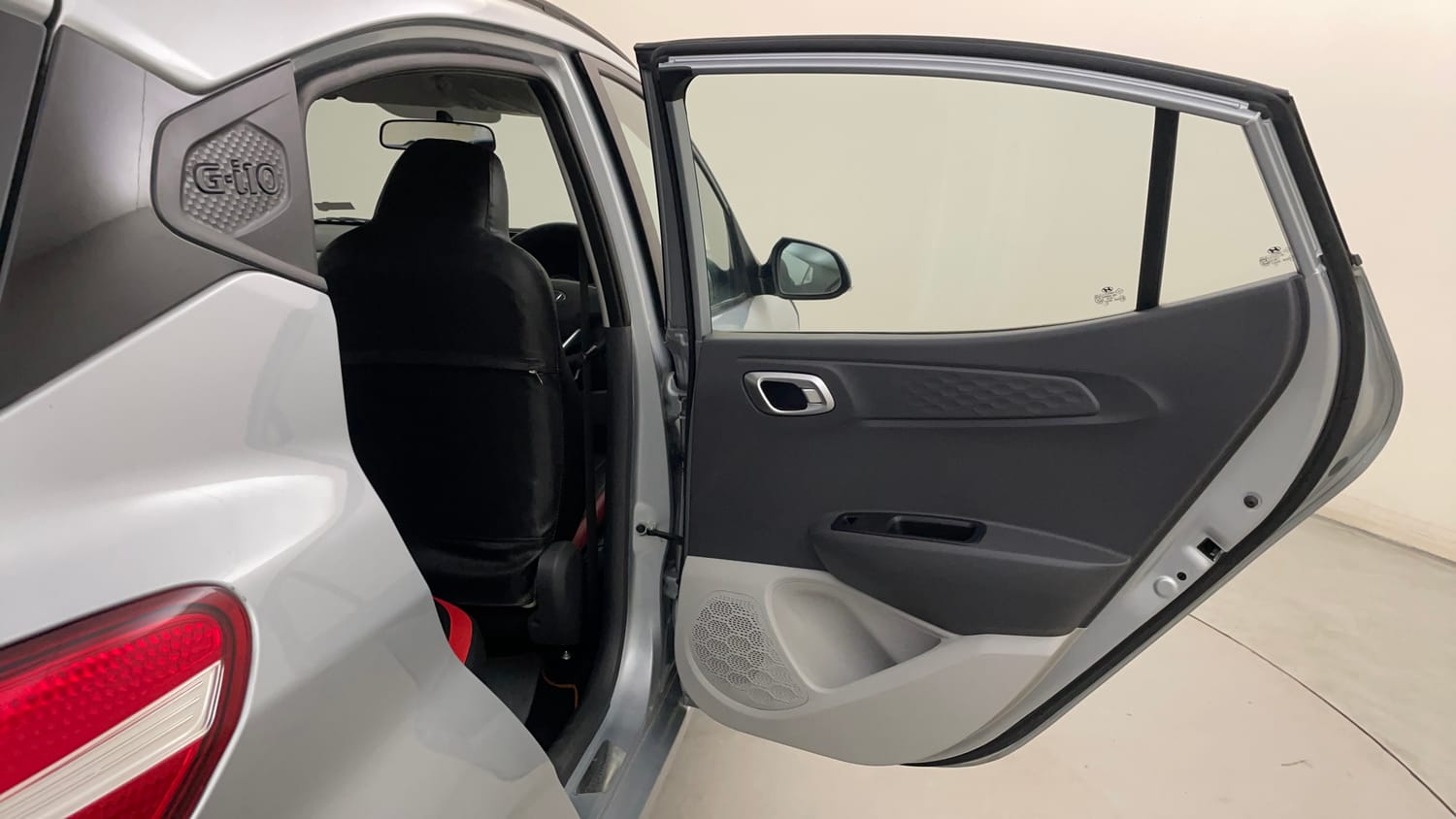 Used 2022 Hyundai Grand i10 Nios Sportz AMT 1.2 Kappa VTVT Petrol Automatic interior RIGHT REAR DOOR OPEN VIEW