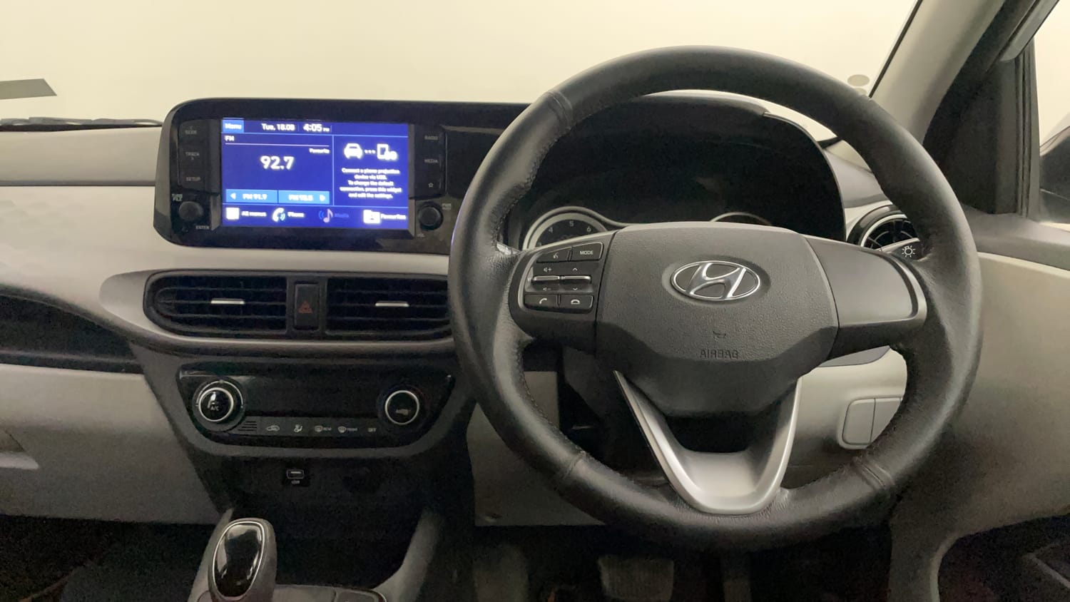 Used 2022 Hyundai Grand i10 Nios Sportz AMT 1.2 Kappa VTVT Petrol Automatic interior STEERING VIEW