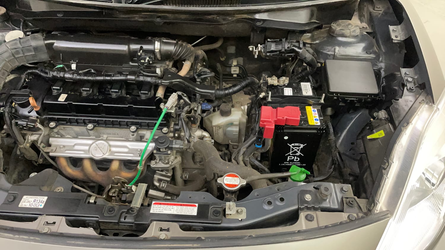 Used 2023 Maruti Suzuki Swift ZXi AMT Petrol Automatic engine ENGINE LEFT SIDE VIEW