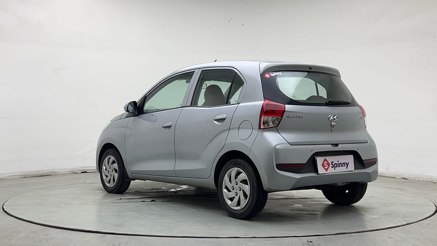 Used 2019 Hyundai Santro Asta Petrol Manual exterior LEFT REAR CORNER VIEW