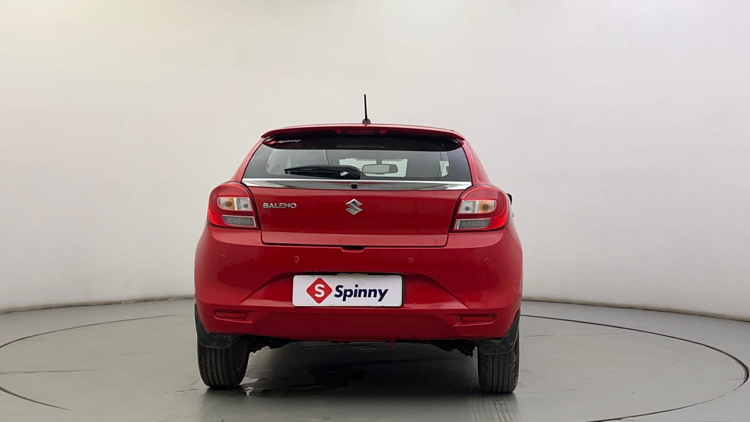 Used 2018 Maruti Suzuki Baleno Alpha 1.2 AT Petrol Automatic exterior RIGHT REAR CORNER VIEW