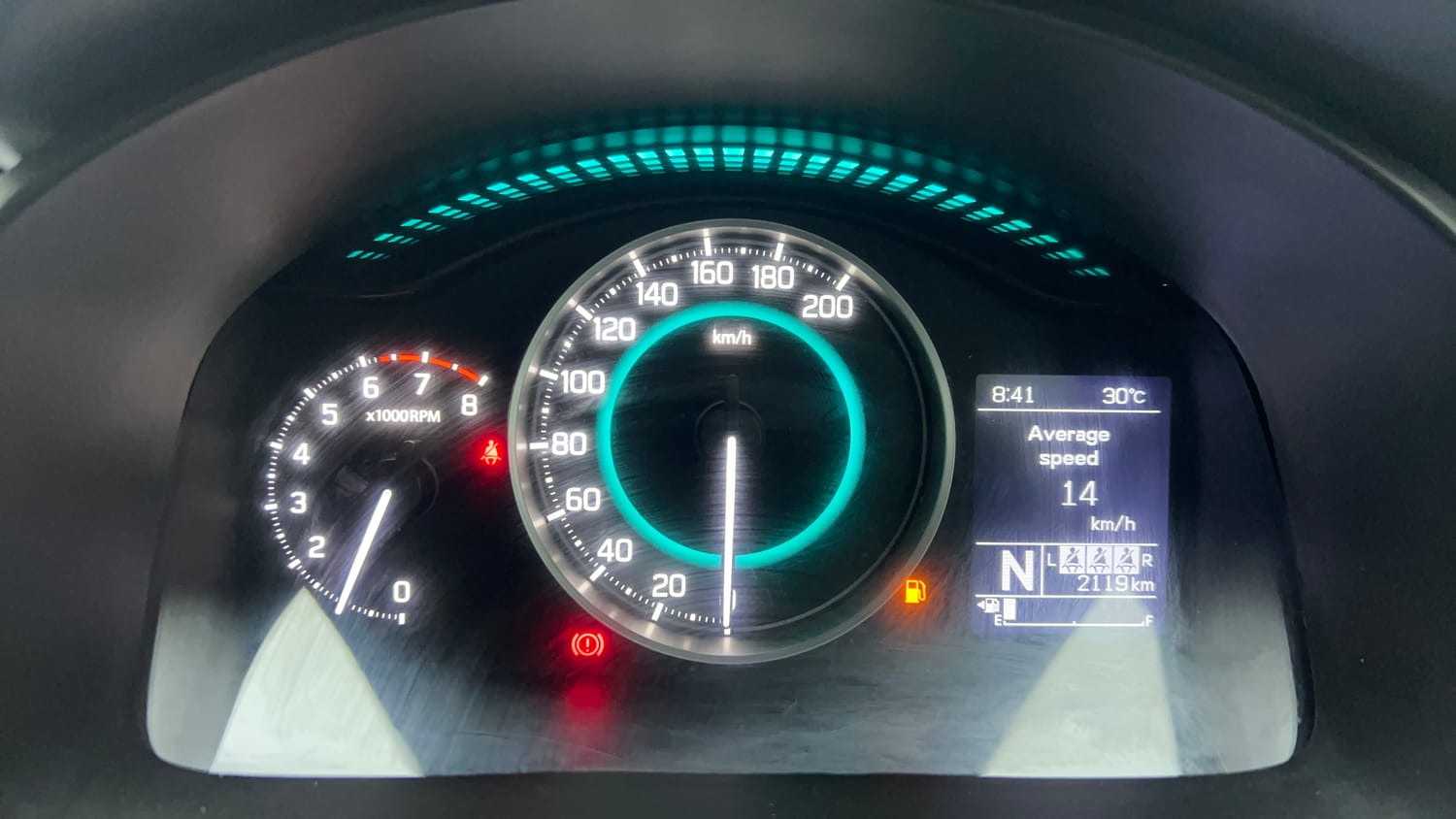 Used 2025 Maruti Suzuki Ignis Alpha 1.2 AMT Petrol Automatic interior CLUSTERMETER VIEW