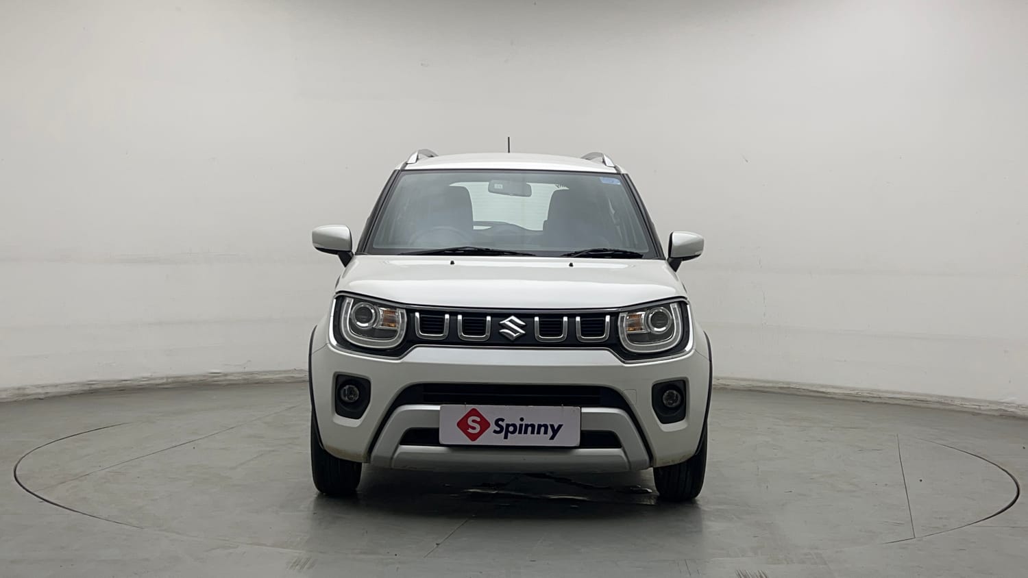 Used 2025 Maruti Suzuki Ignis Alpha 1.2 AMT Petrol Automatic exterior FRONT VIEW