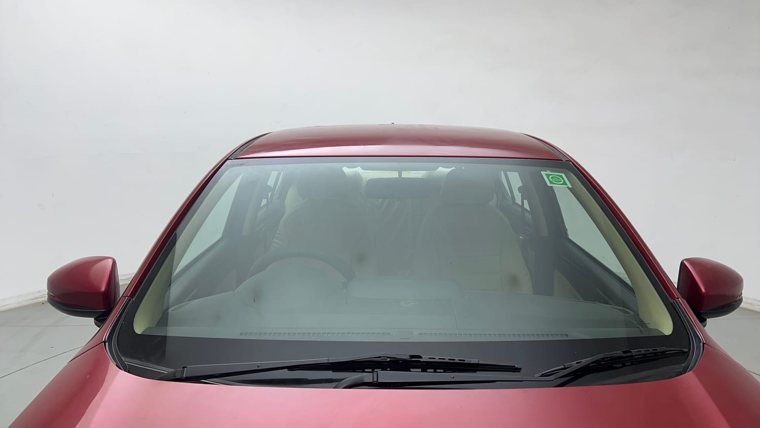 Used 2019 Honda Amaze 1.2 S MT Petrol Petrol Manual exterior FRONT WINDSHIELD VIEW