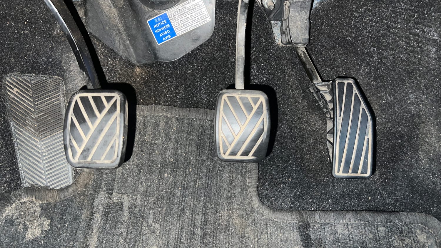 Used 2021 Maruti Suzuki Baleno Sigma Petrol Manual interior PEDALS VIEW