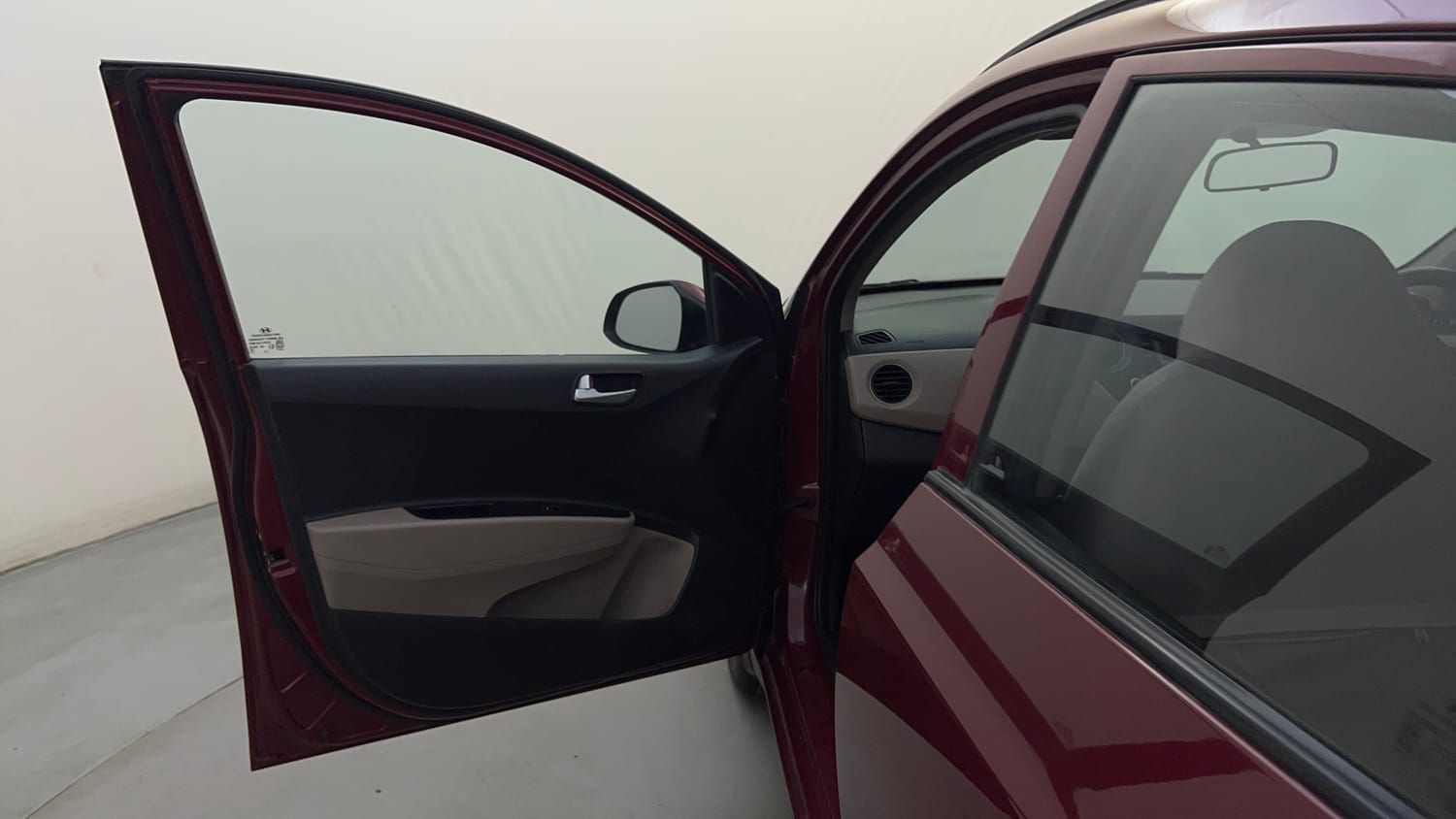 Used 2016 Hyundai Grand i10 Sportz 1.2 Kappa VTVT Petrol Manual interior LEFT FRONT DOOR OPEN VIEW