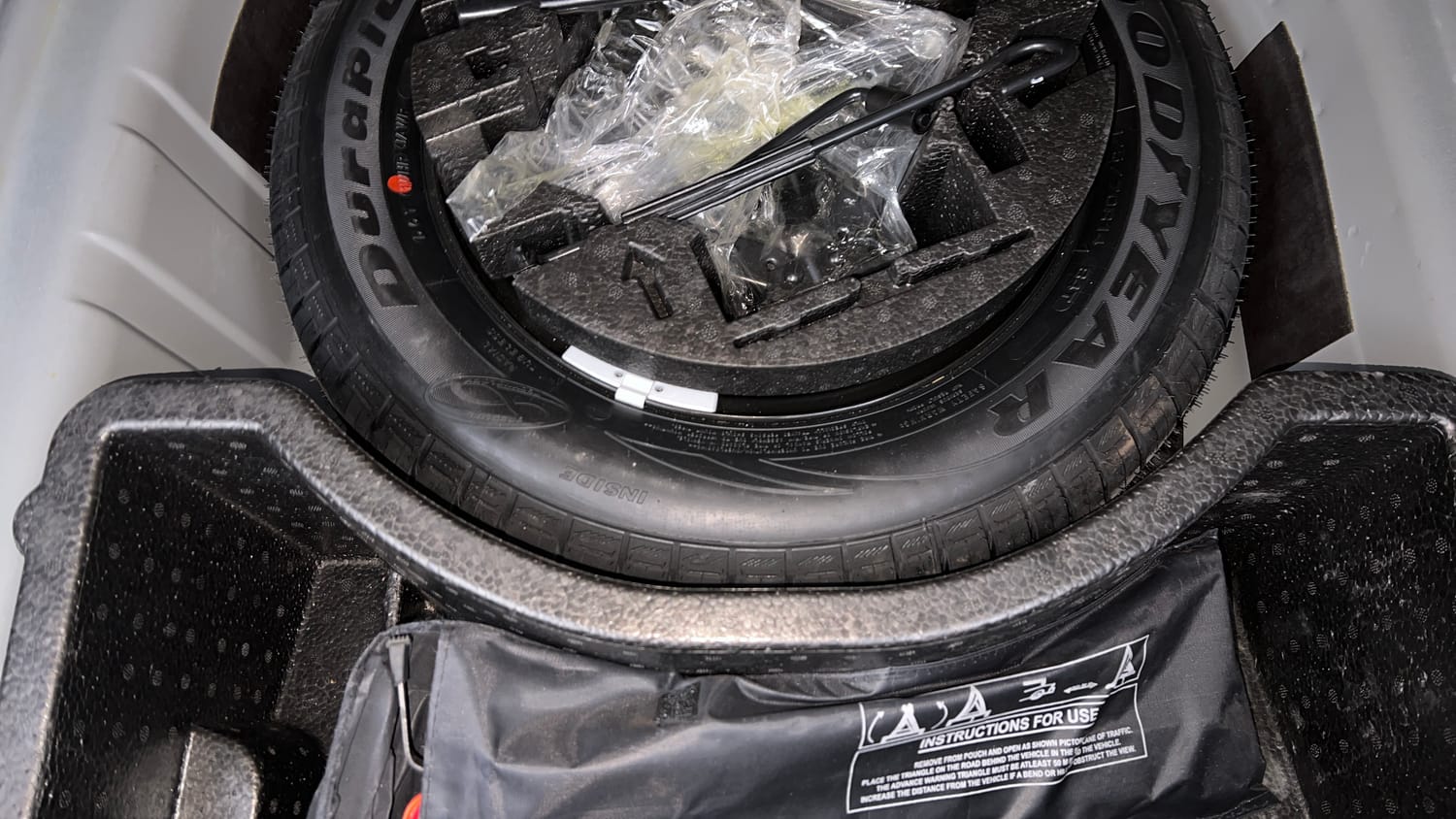 Used 2020 Skoda Rapid Style AT Petrol Automatic tyres SPARE TYRE VIEW