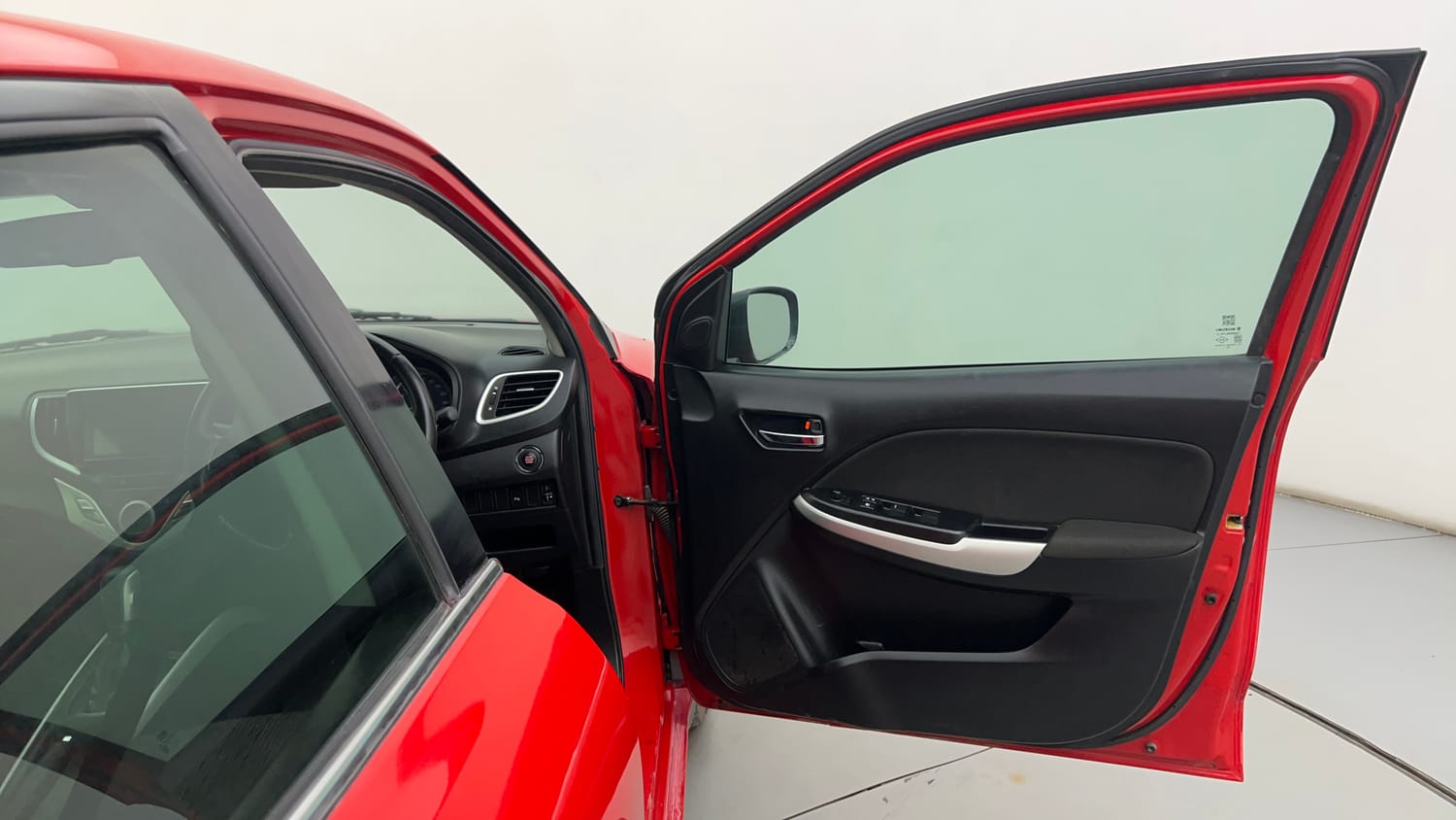 Used 2018 Maruti Suzuki Baleno Alpha 1.2 AT Petrol Automatic interior RIGHT FRONT DOOR OPEN VIEW