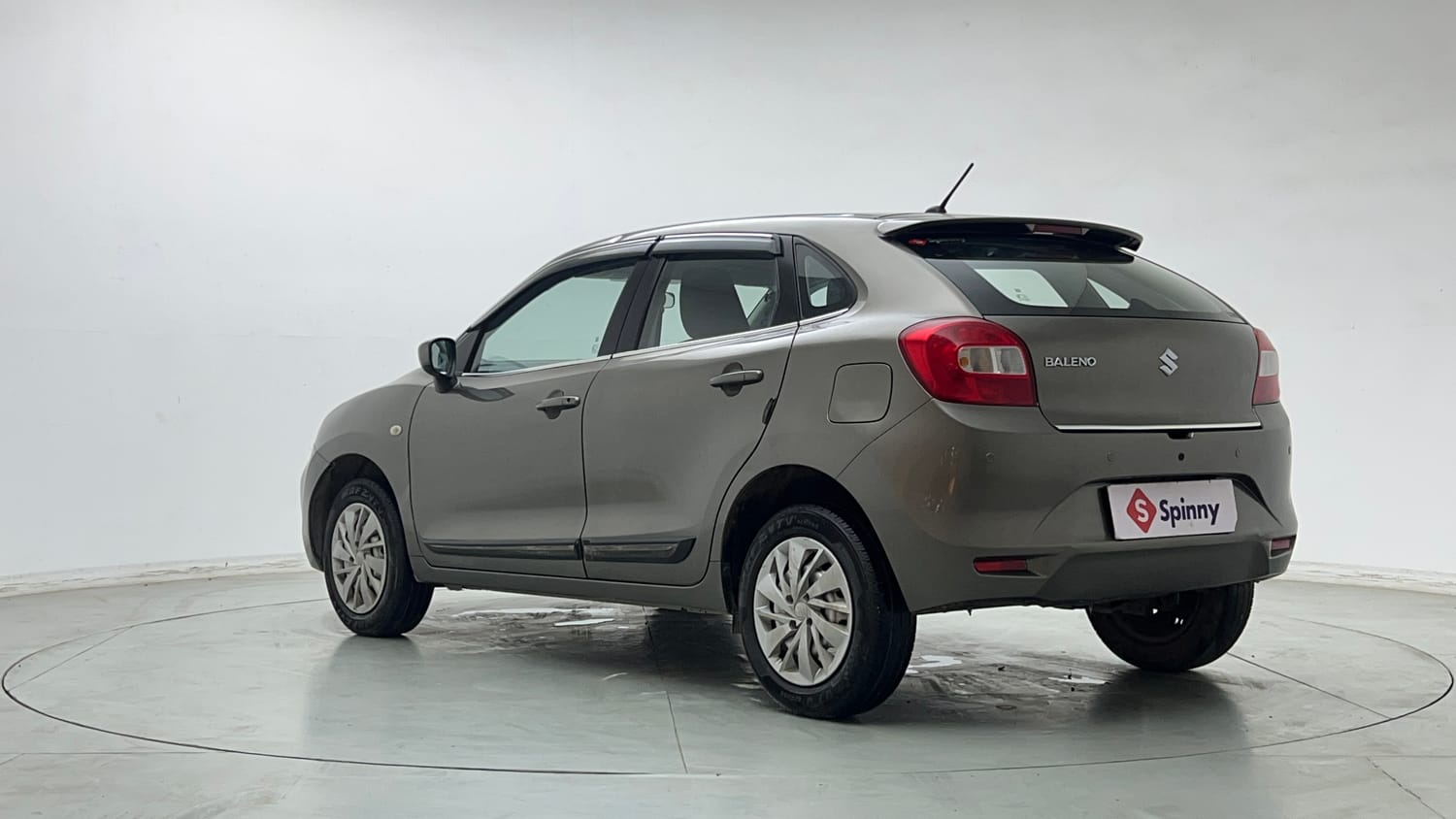 Used 2021 Maruti Suzuki Baleno Sigma Petrol Manual exterior LEFT REAR CORNER VIEW