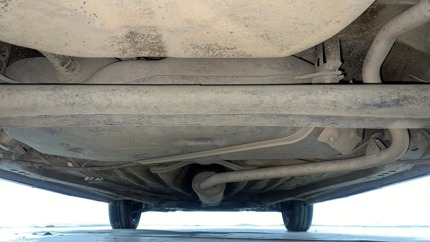 Used 2019 Maruti Suzuki Wagon R ZXi 1.2 AMT Petrol Automatic extra REAR UNDERBODY VIEW (TAKEN FROM REAR)