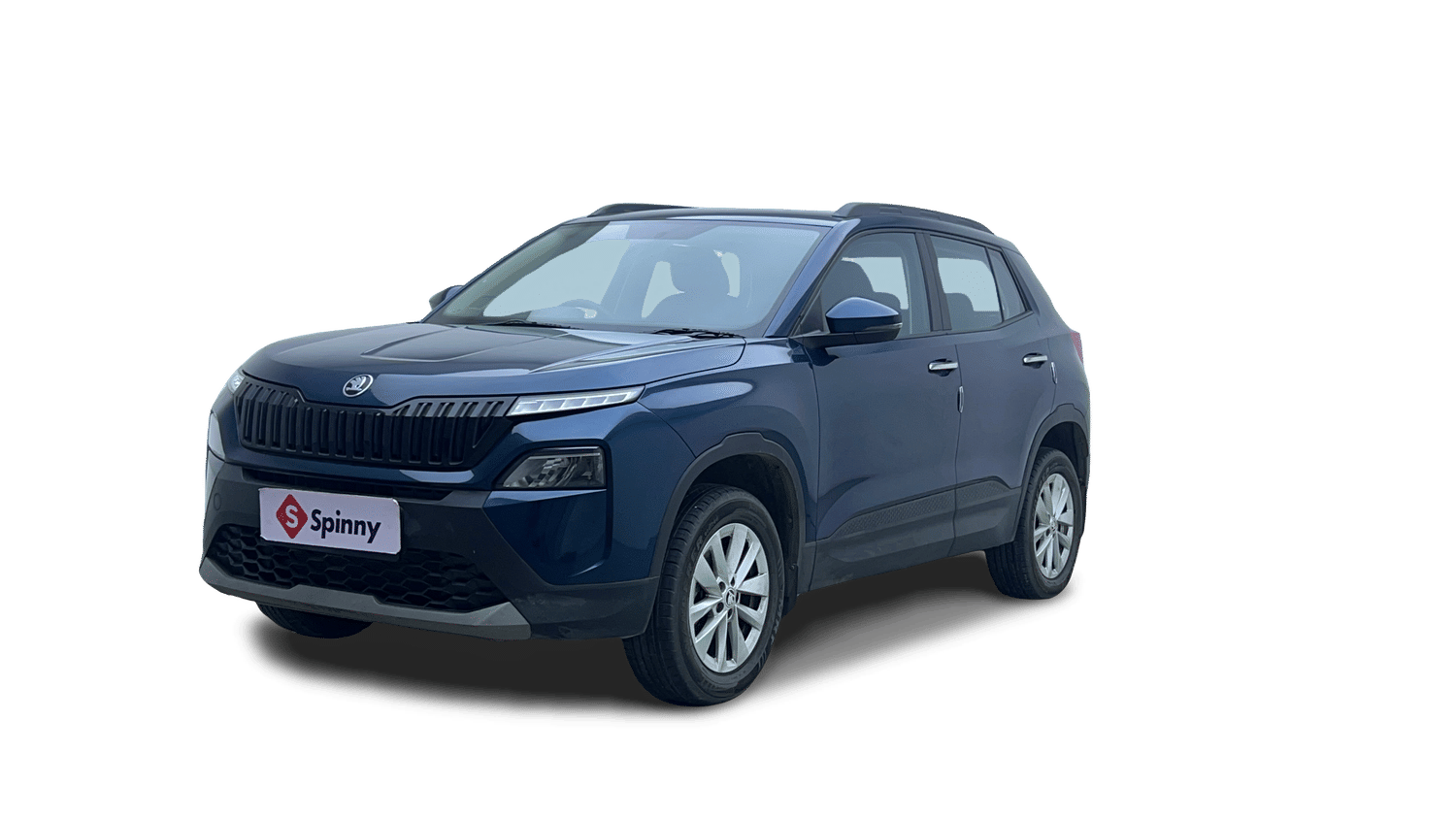 Used 2025 Skoda Kylaq Signature Plus 1.0 TSI MT (Lava Blue) Petrol Manual Image