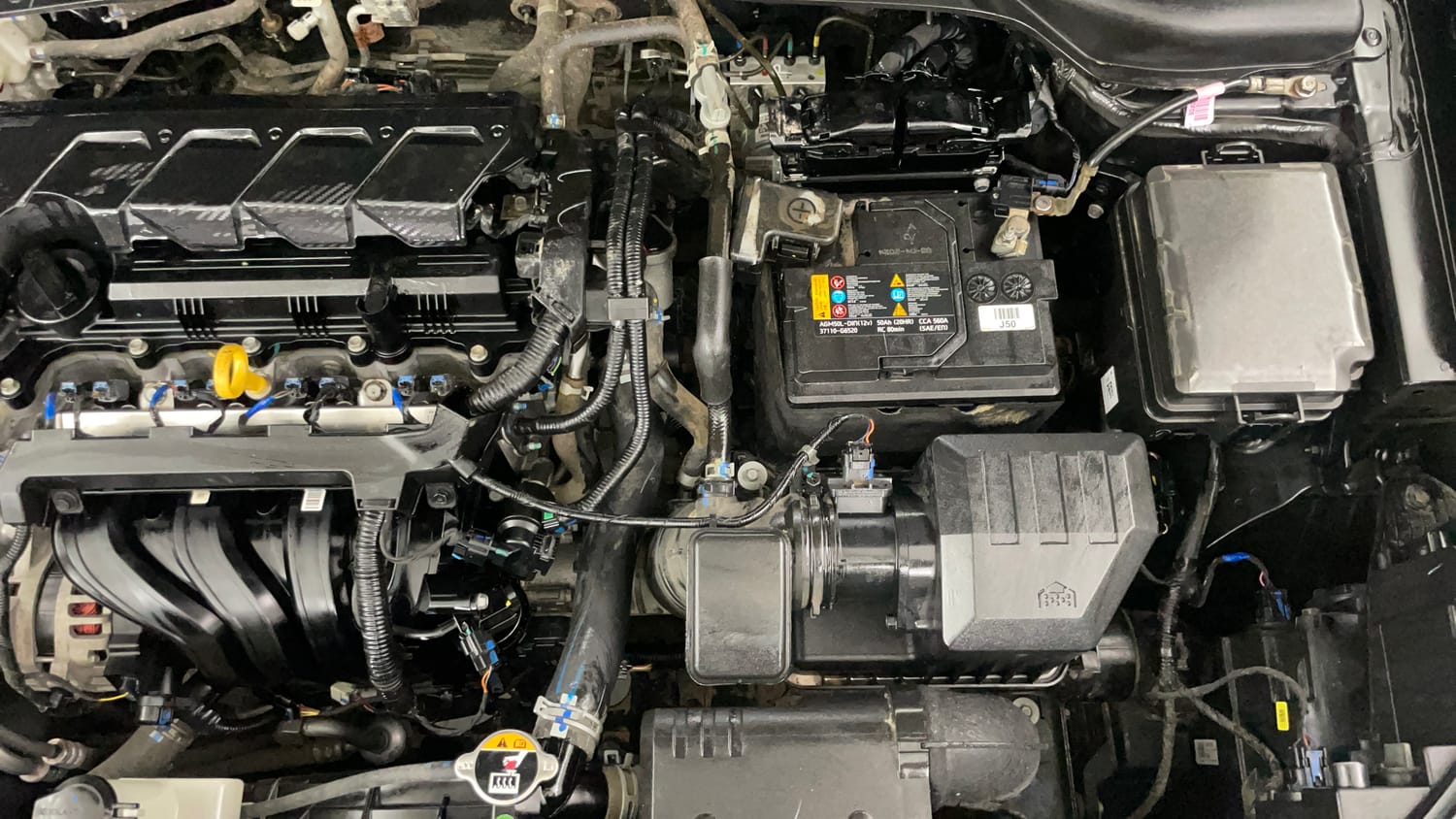 Used 2024 Hyundai Creta 1.5 MPi Petrol MT EX Petrol Manual engine ENGINE LEFT SIDE VIEW