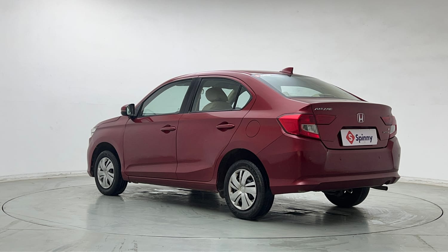 Used 2019 Honda Amaze 1.2 S MT Petrol Petrol Manual exterior LEFT REAR CORNER VIEW