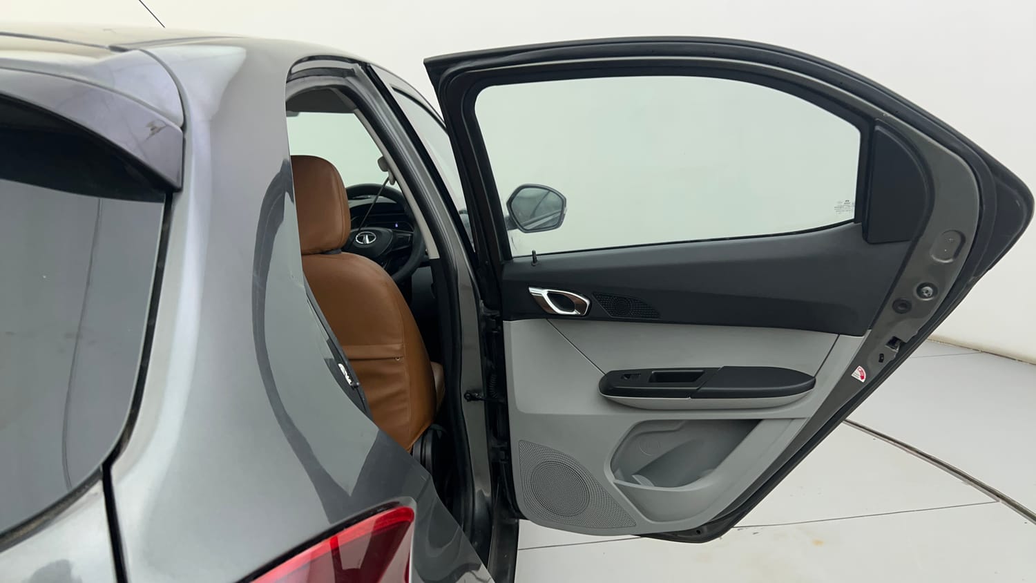 Used 2020 Tata Tiago Revotron XZ Plus Petrol Manual interior RIGHT REAR DOOR OPEN VIEW