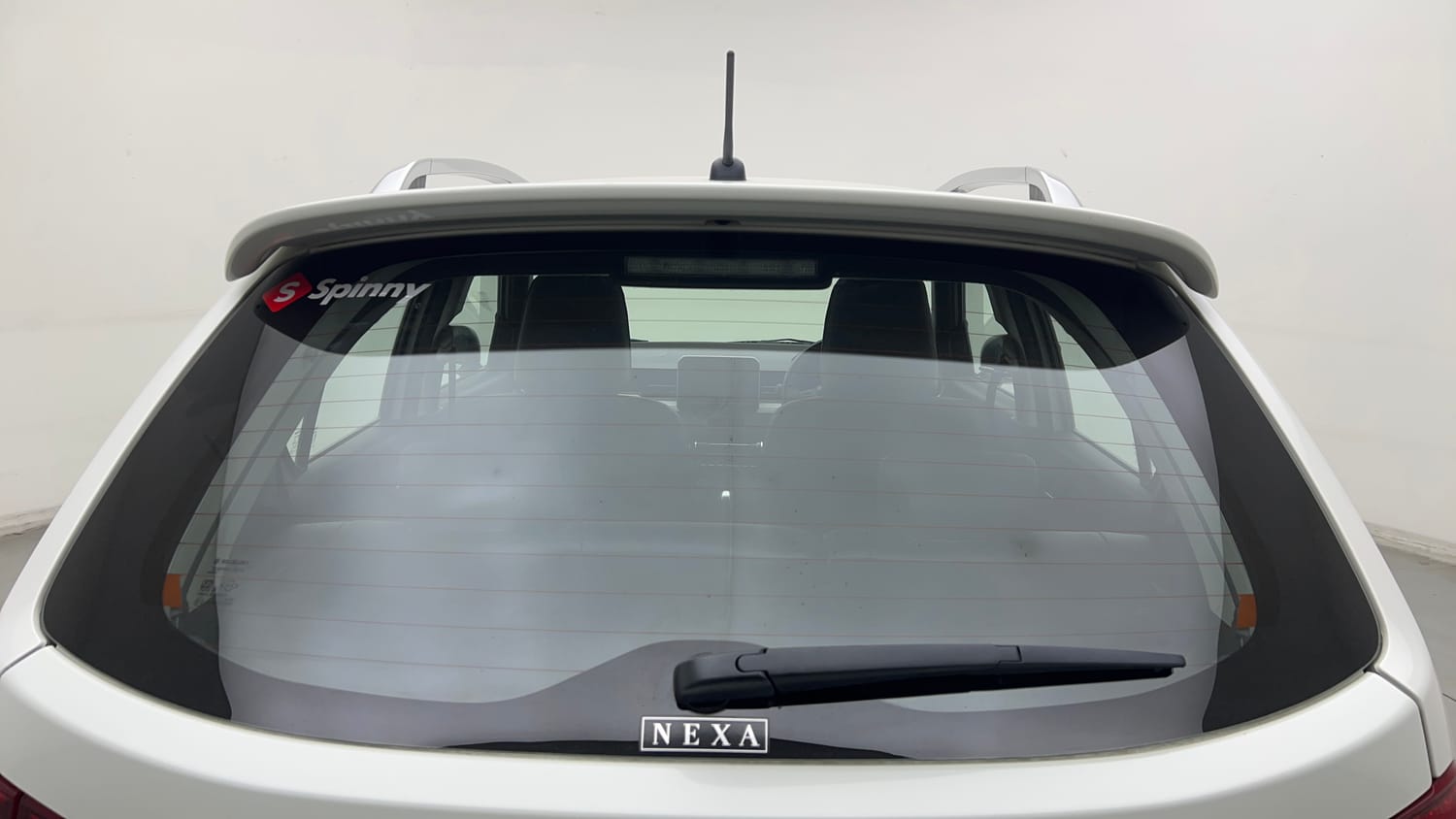 Used 2025 Maruti Suzuki Ignis Alpha 1.2 AMT Petrol Automatic exterior BACK WINDSHIELD VIEW