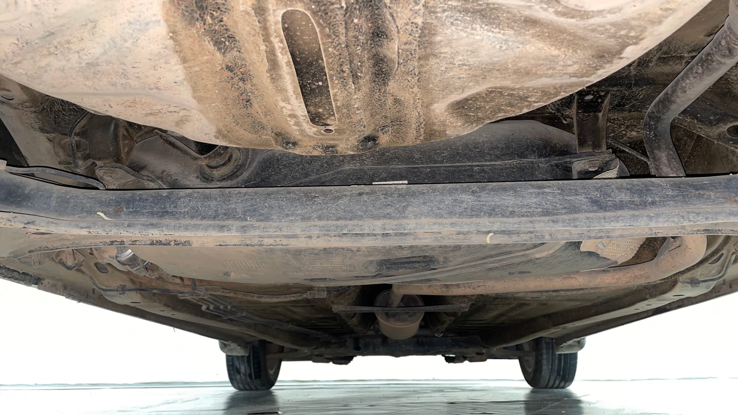 Used 2018 Maruti Suzuki Baleno Zeta 1.2 AT Petrol Automatic extra REAR UNDERBODY VIEW (TAKEN FROM REAR)