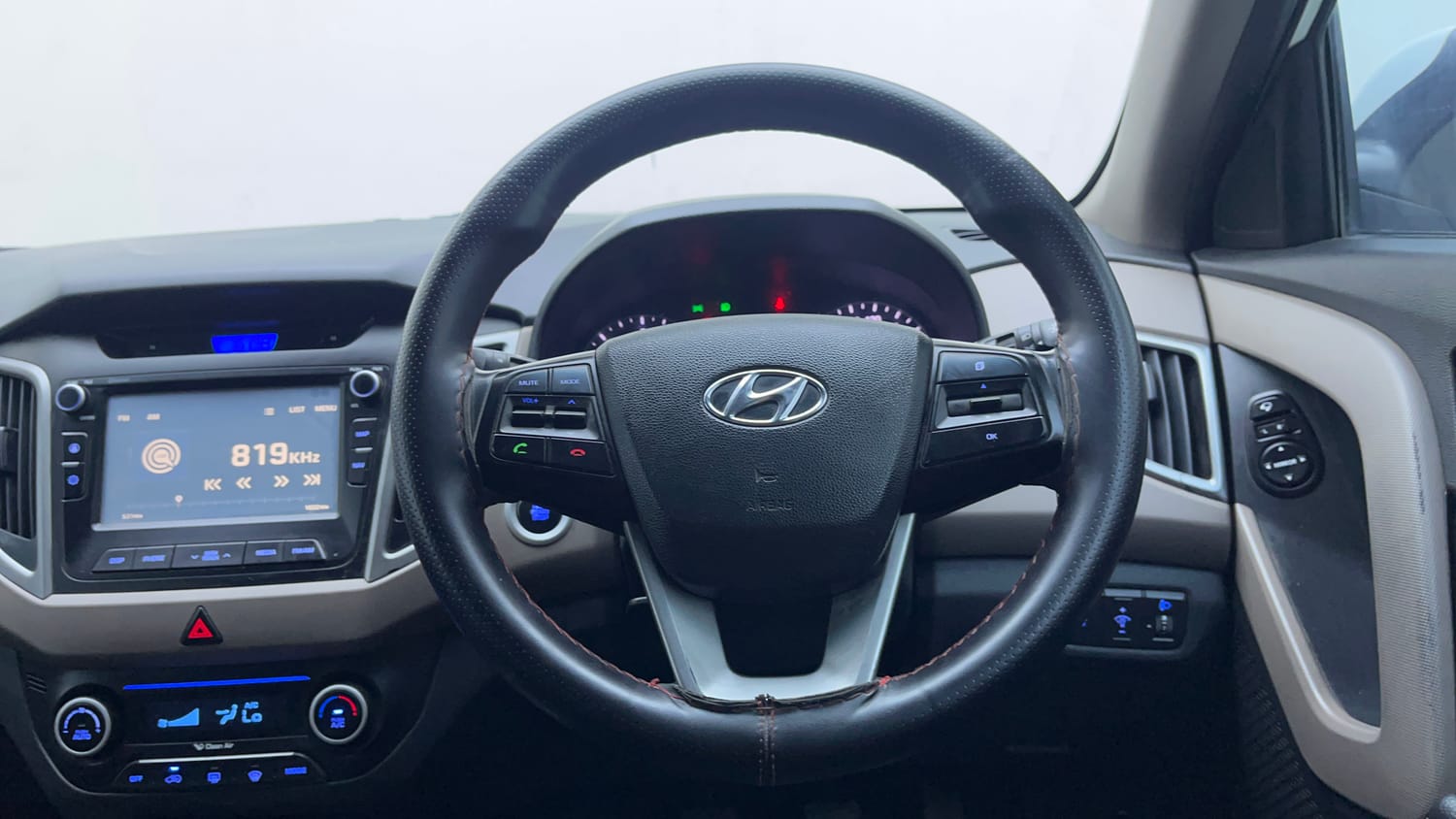 Used 2018 Hyundai Creta SX 1.6 CRDI (O) Diesel Manual interior STEERING VIEW