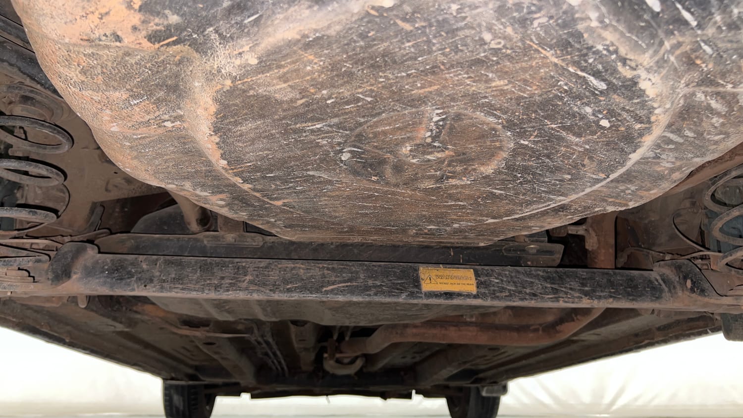 Used 2023 Tata Altroz XZ Diesel Diesel Manual extra REAR UNDERBODY VIEW (TAKEN FROM REAR)