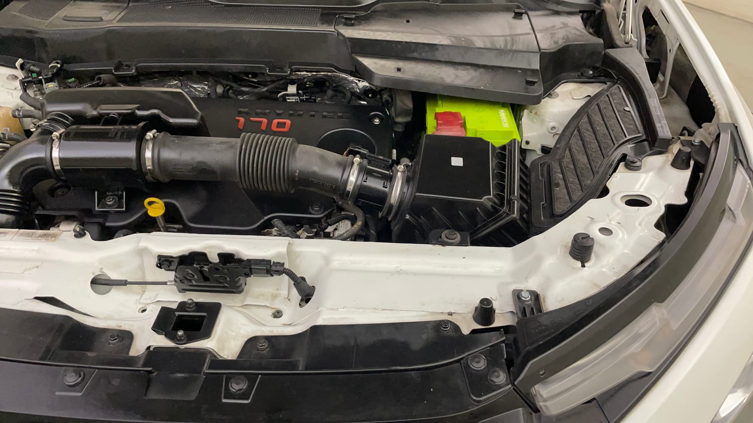 Used 2022 Tata Harrier XZA Plus Dual Tone Diesel Automatic engine ENGINE LEFT SIDE VIEW