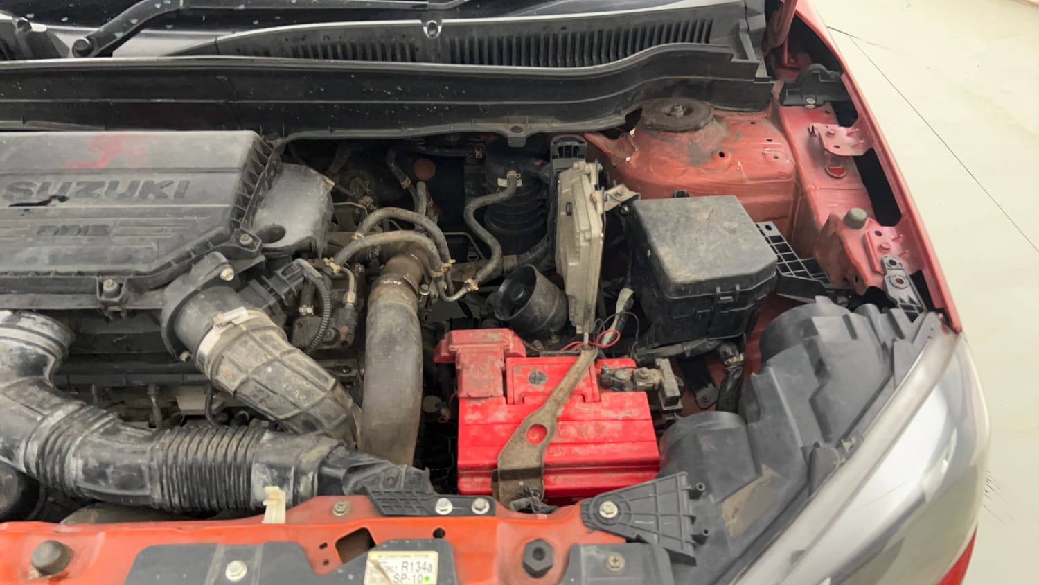 Used 2019 Maruti Suzuki Vitara Brezza [2016-2020] LDi Diesel Manual engine ENGINE LEFT SIDE VIEW