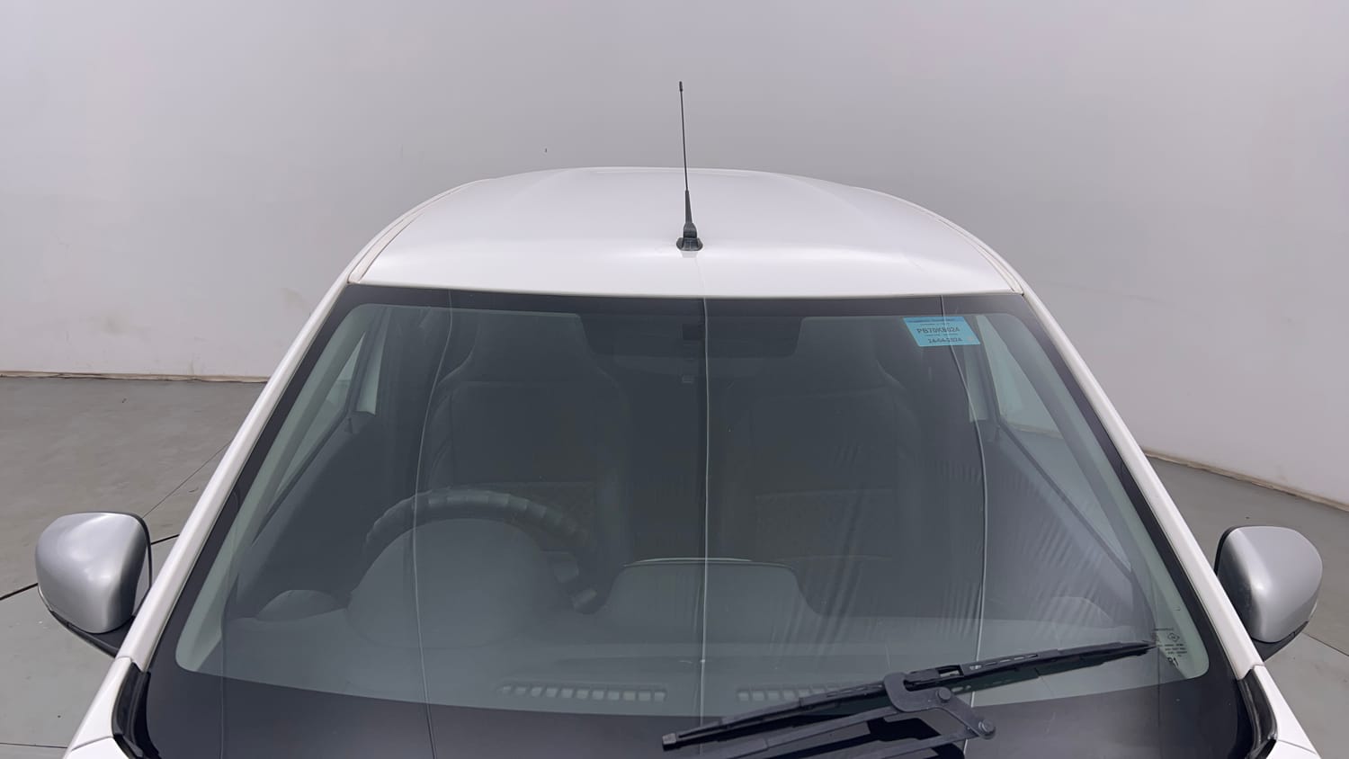 Used 2024 Renault Kwid RXT 1.0 AMT Petrol Automatic exterior FRONT WINDSHIELD VIEW