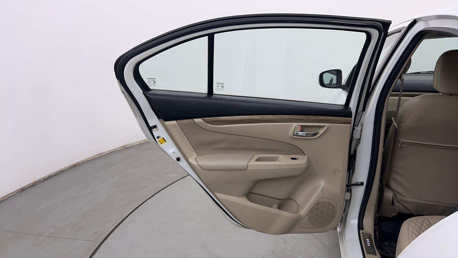 Used 2019 Maruti Suzuki Ciaz Delta Hybrid 1.5 Petrol Manual interior LEFT REAR DOOR OPEN VIEW