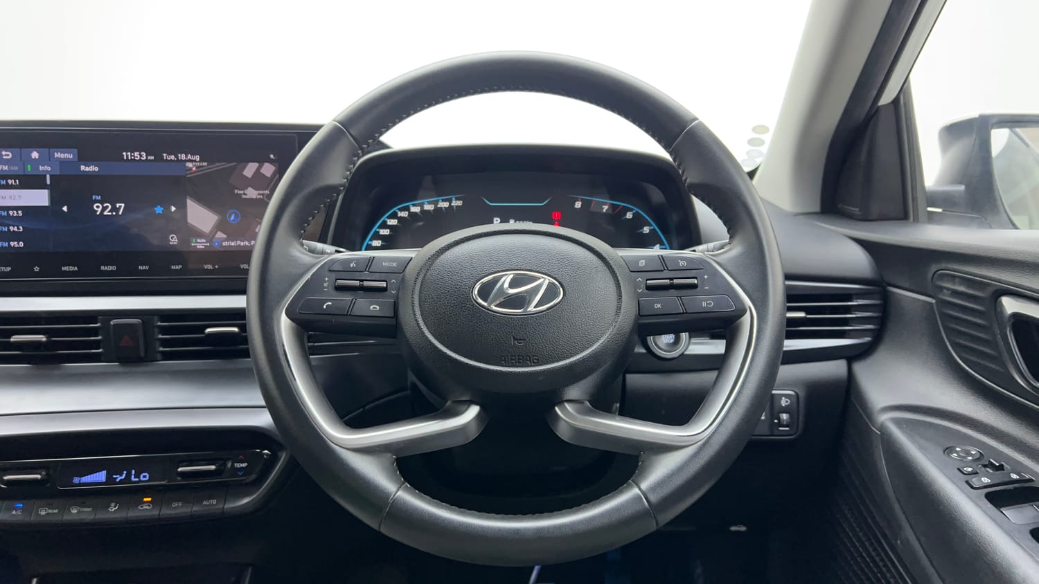 Used 2023 Hyundai i20 Asta (O) 1.2 IVT Petrol Automatic interior STEERING VIEW