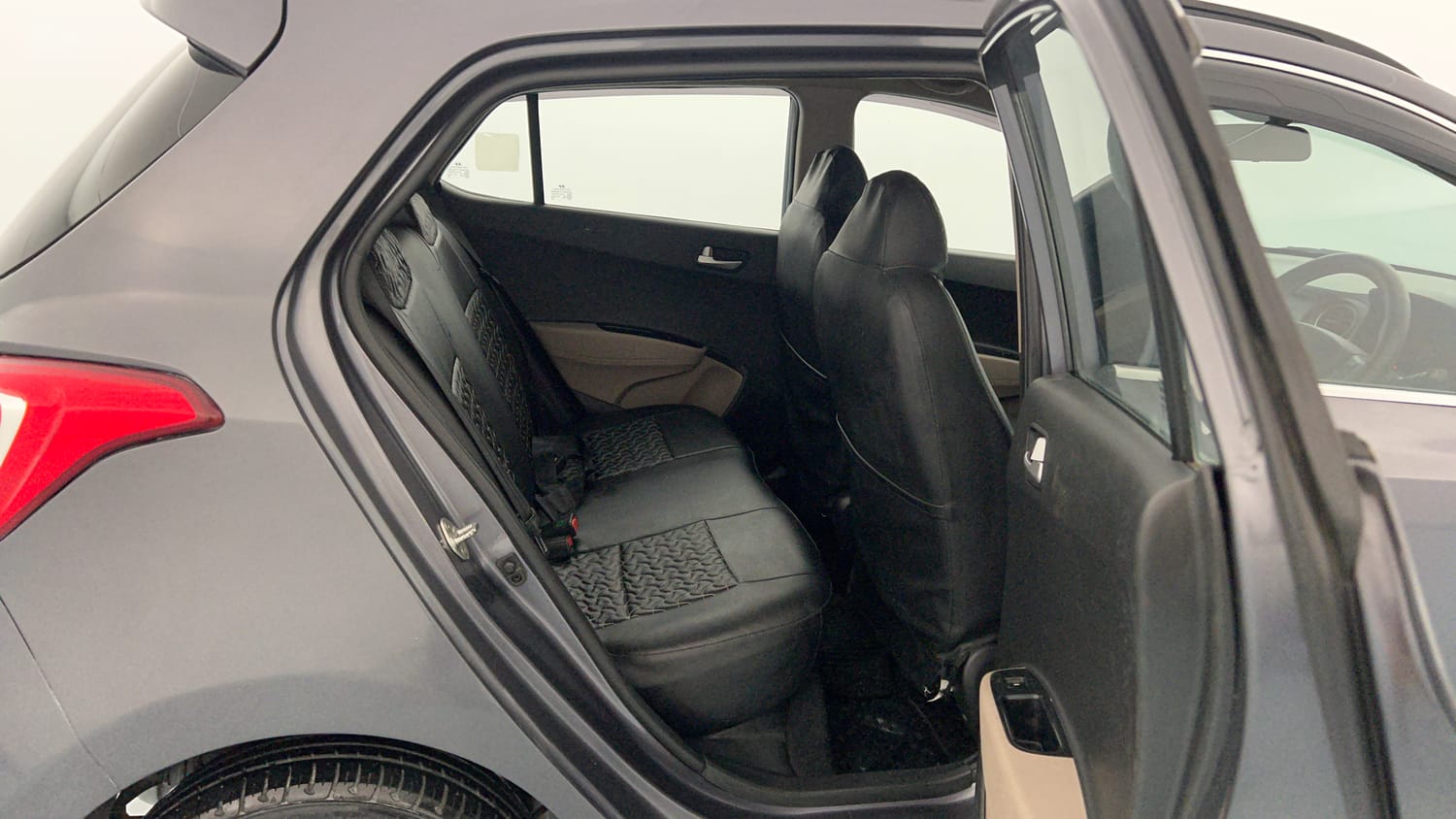 Used 2018 Hyundai Grand i10 Sportz 1.2 Kappa VTVT Petrol Manual interior RIGHT SIDE REAR DOOR CABIN VIEW