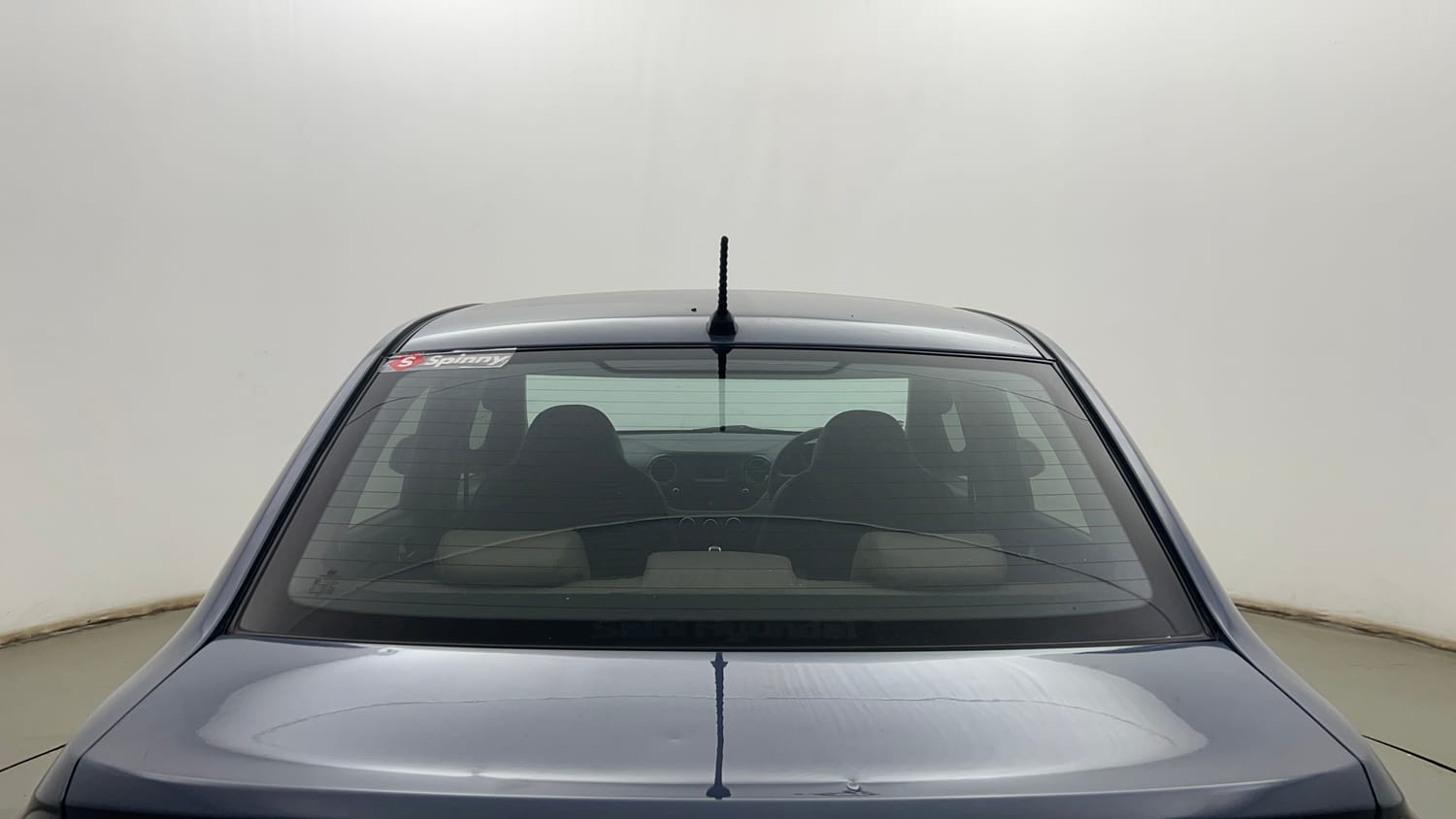 Used 2015 Hyundai Xcent S 1.2 Petrol Manual exterior BACK WINDSHIELD VIEW