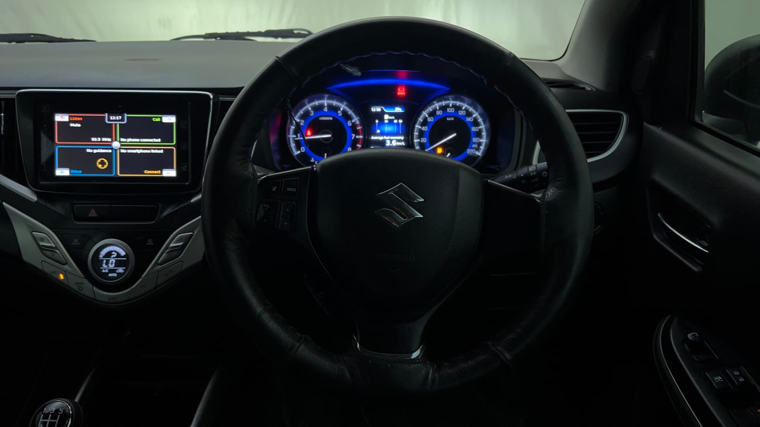 Used 2018 Maruti Suzuki Baleno Alpha 1.2 Petrol Manual interior STEERING VIEW
