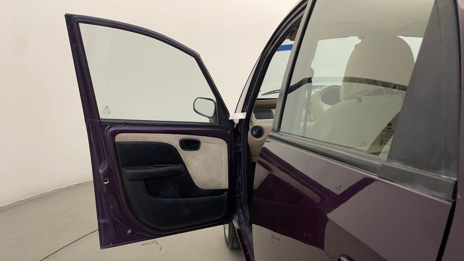 Used 2015 Tata Nano Twist XT Petrol Manual interior LEFT FRONT DOOR OPEN VIEW