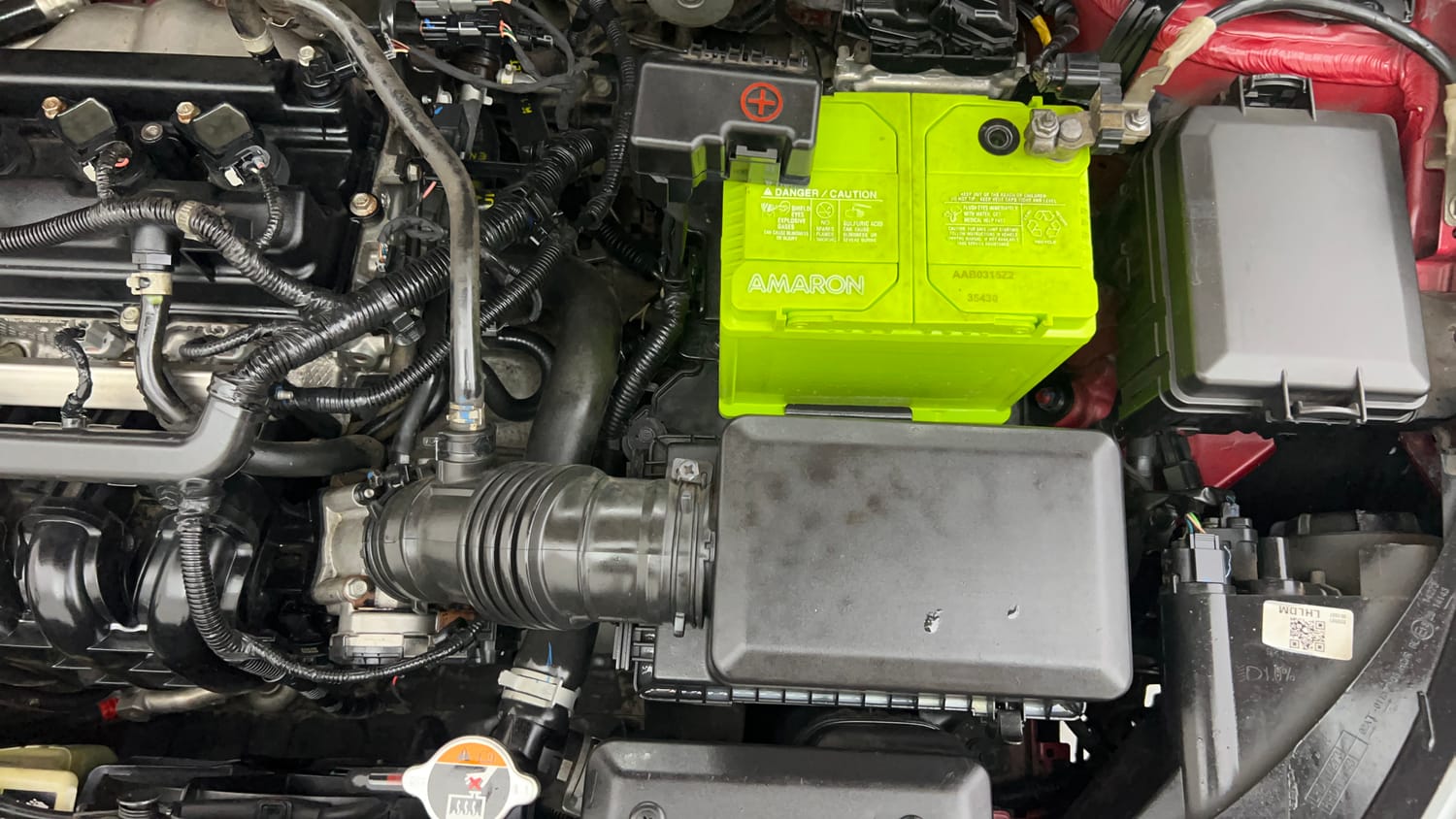 Used 2018 Hyundai Elite i20 Sportz 1.2 Petrol Manual engine ENGINE LEFT SIDE VIEW