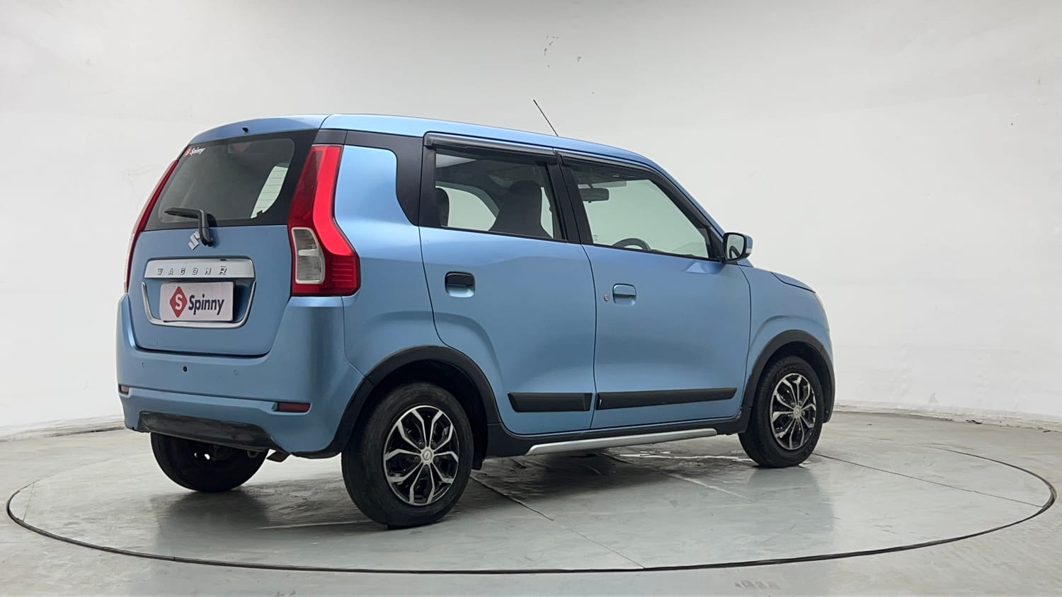 Used 2019 Maruti Suzuki Wagon R ZXi 1.2 AMT Petrol Automatic exterior RIGHT REAR CORNER VIEW