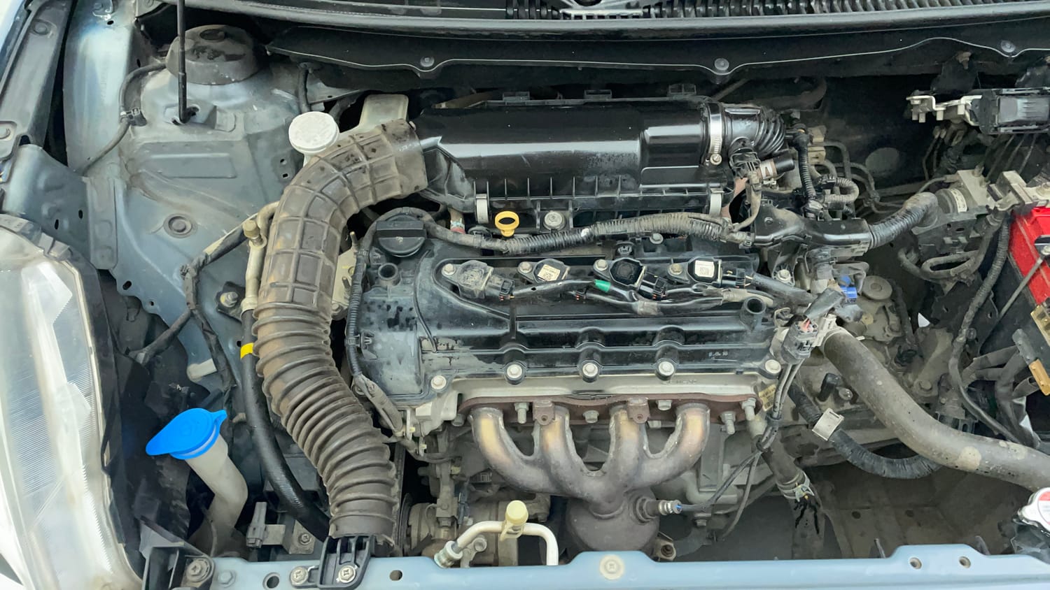 Used 2018 Maruti Suzuki Baleno Delta 1.2 Petrol Manual engine ENGINE RIGHT SIDE VIEW