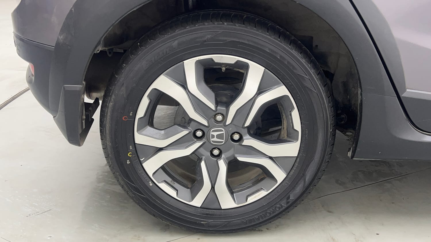 Used 2019 Honda WR-V S MT Petrol Petrol Manual tyres RIGHT REAR TYRE RIM VIEW