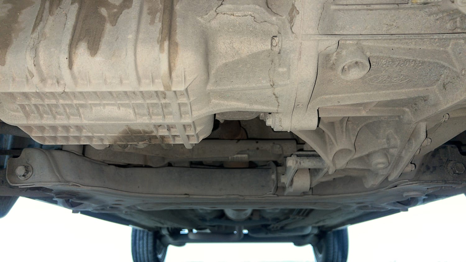 Used 2016 Ford EcoSport Titanium 1.5L Ti-VCT AT Petrol Automatic extra FRONT LEFT UNDERBODY VIEW