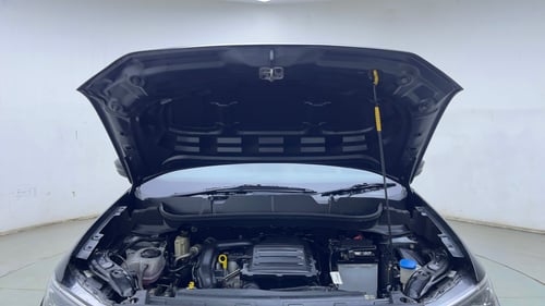 Used 2023 Volkswagen Taigun Topline 1.0 TSI MT Petrol Manual engine ENGINE & BONNET OPEN FRONT VIEW