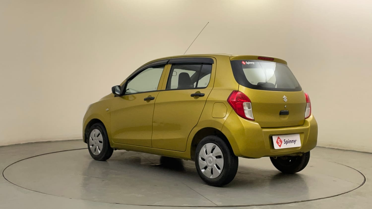 Used 2014 Maruti Suzuki Celerio VXi AMT Petrol Automatic exterior LEFT REAR CORNER VIEW