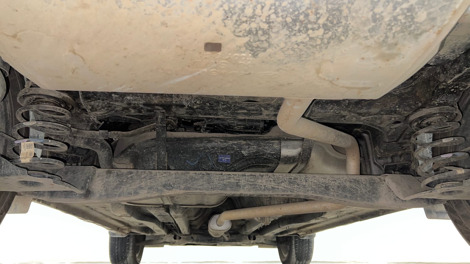 Used 2023 Hyundai Creta SX (O) 1.5 Petrol IVT Petrol Automatic extra REAR UNDERBODY VIEW (TAKEN FROM REAR)