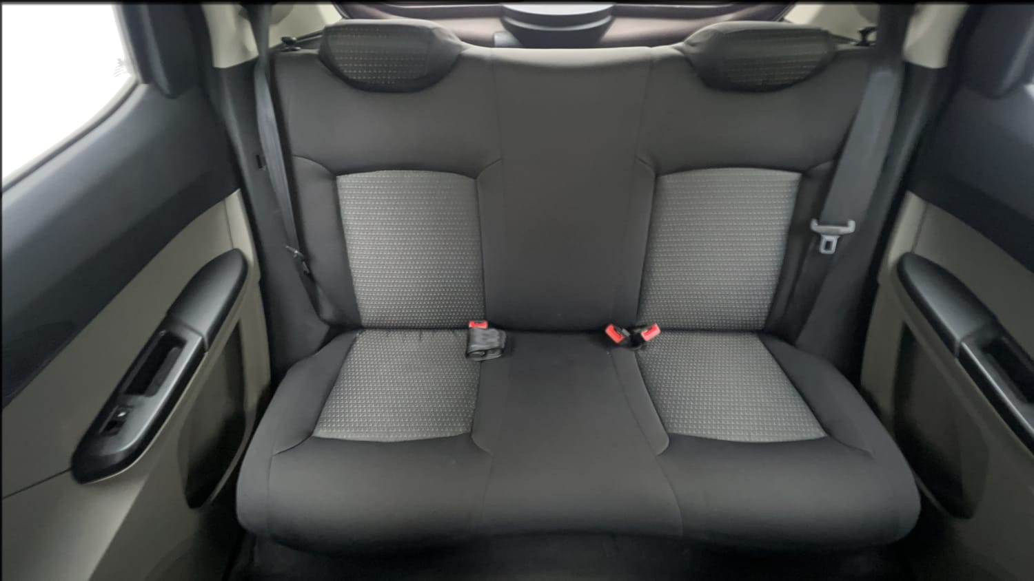 Used 2017 Tata Tiago Revotron XZ w/o Alloy Petrol Manual interior REAR SEAT CONDITION VIEW